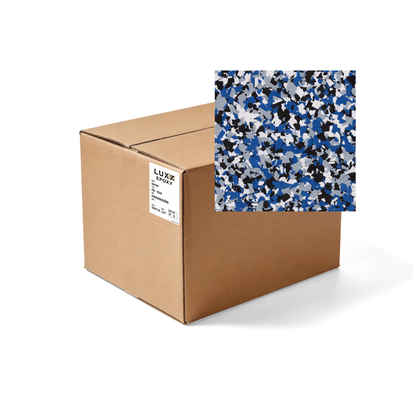 Orbit - Flakes ¼” (40 lb)