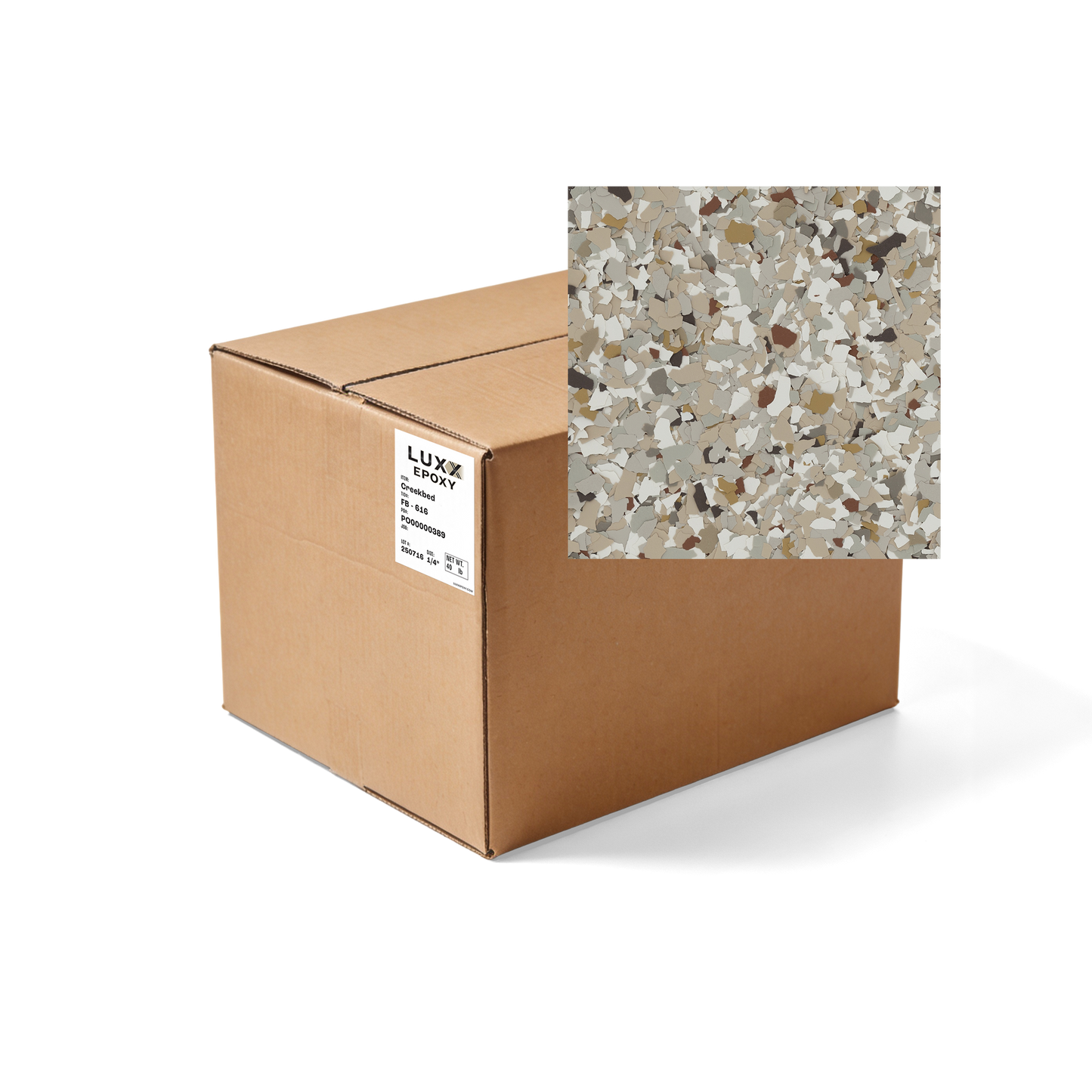 Creekbed - Flakes ¼” (40 lb)