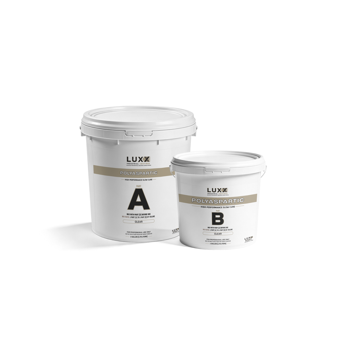 Slow Cure Polyaspartic Kit (1+1 Gal)